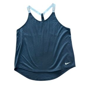 Nike‎ Black Racerback Tank Top Size Large